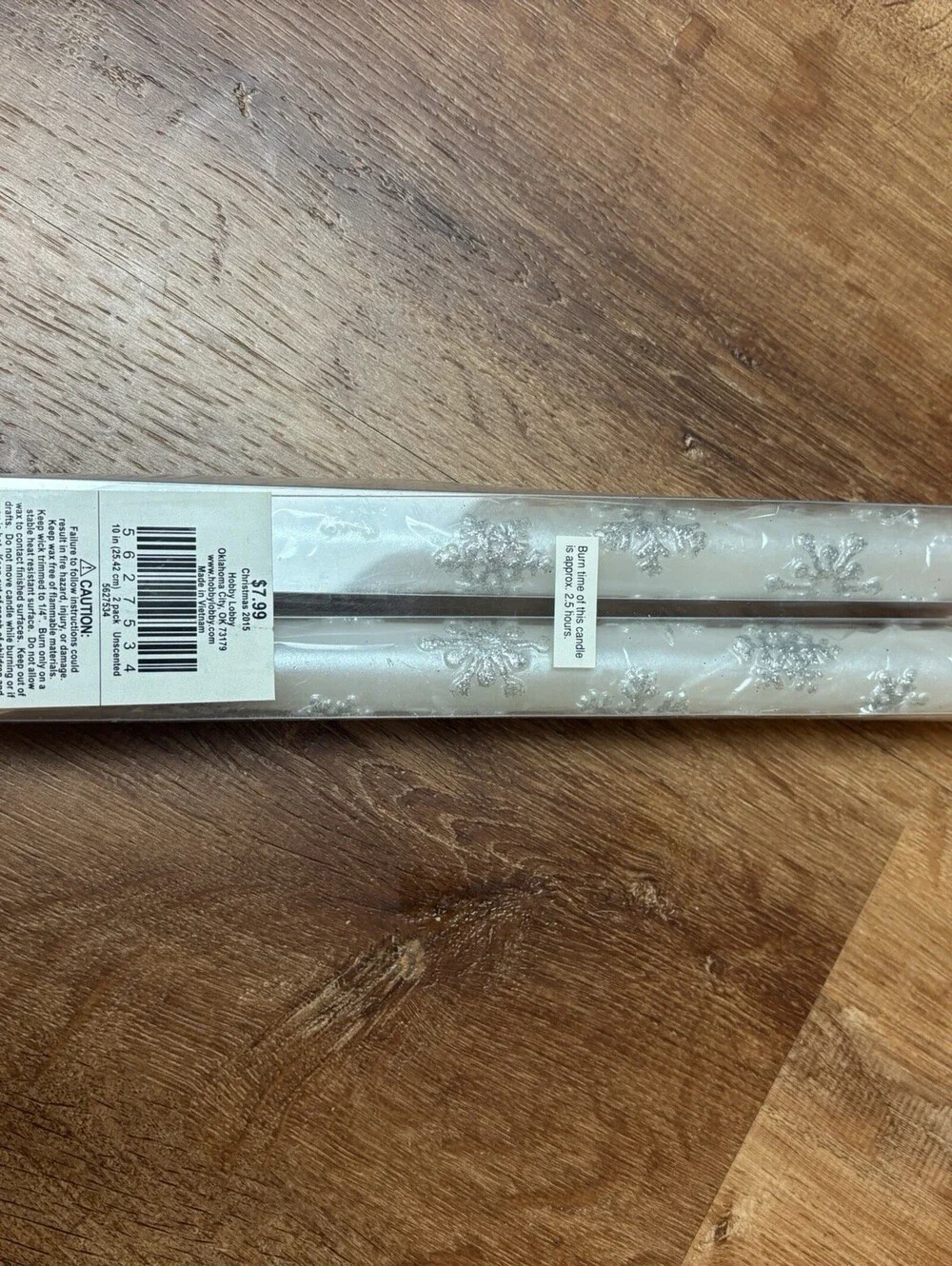 Hobby Lobby white snowflake
